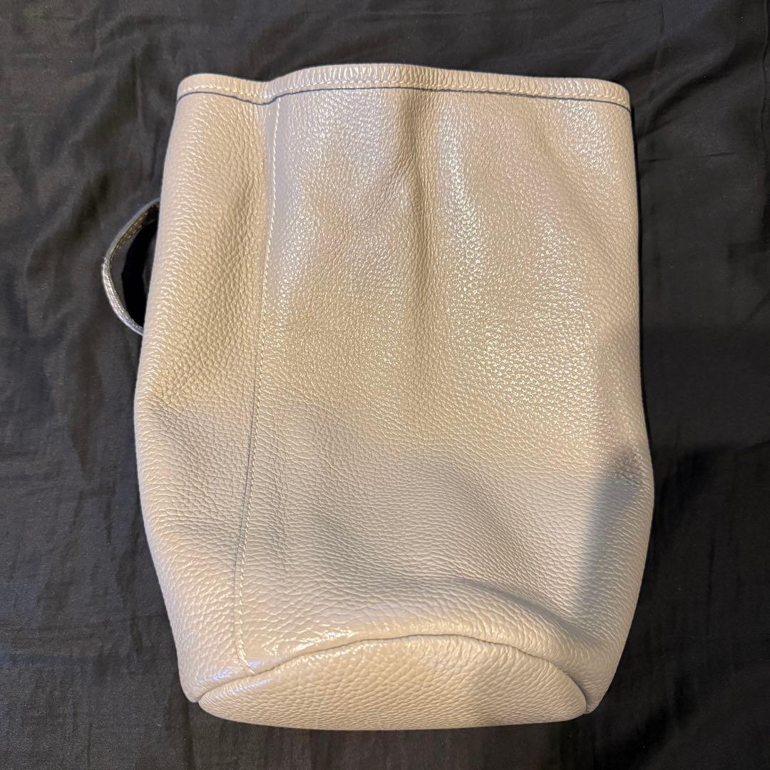 Daniel&Bob BEAMS F 別注 ソリッド レザーポーチ トープ