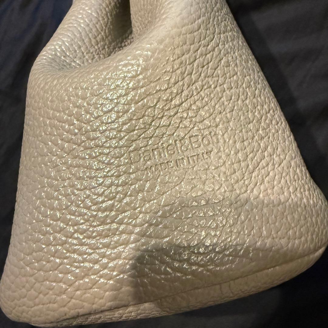 Daniel&Bob BEAMS F 別注 ソリッド レザーポーチ トープ