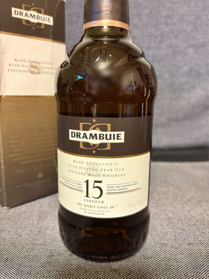DRAMBUIE　ドランブイ15年　終売品　箱付き未開封