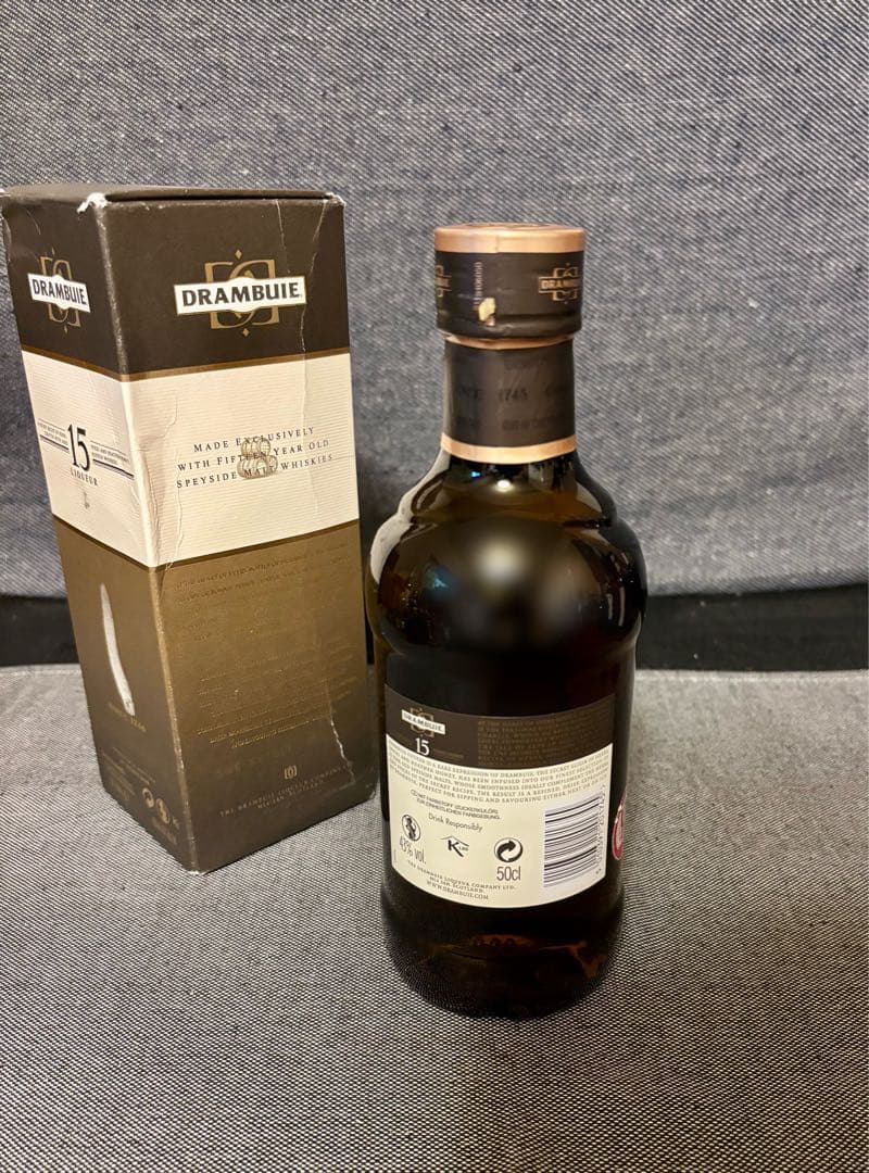 DRAMBUIE　ドランブイ15年　終売品　箱付き未開封