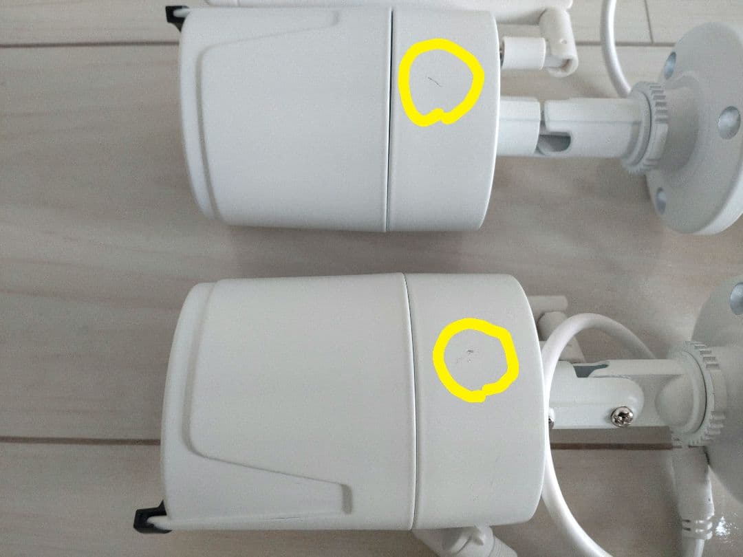 JKS 830万画素 4K ULTRA HD 防犯カメラ（4台＋1台予備用）