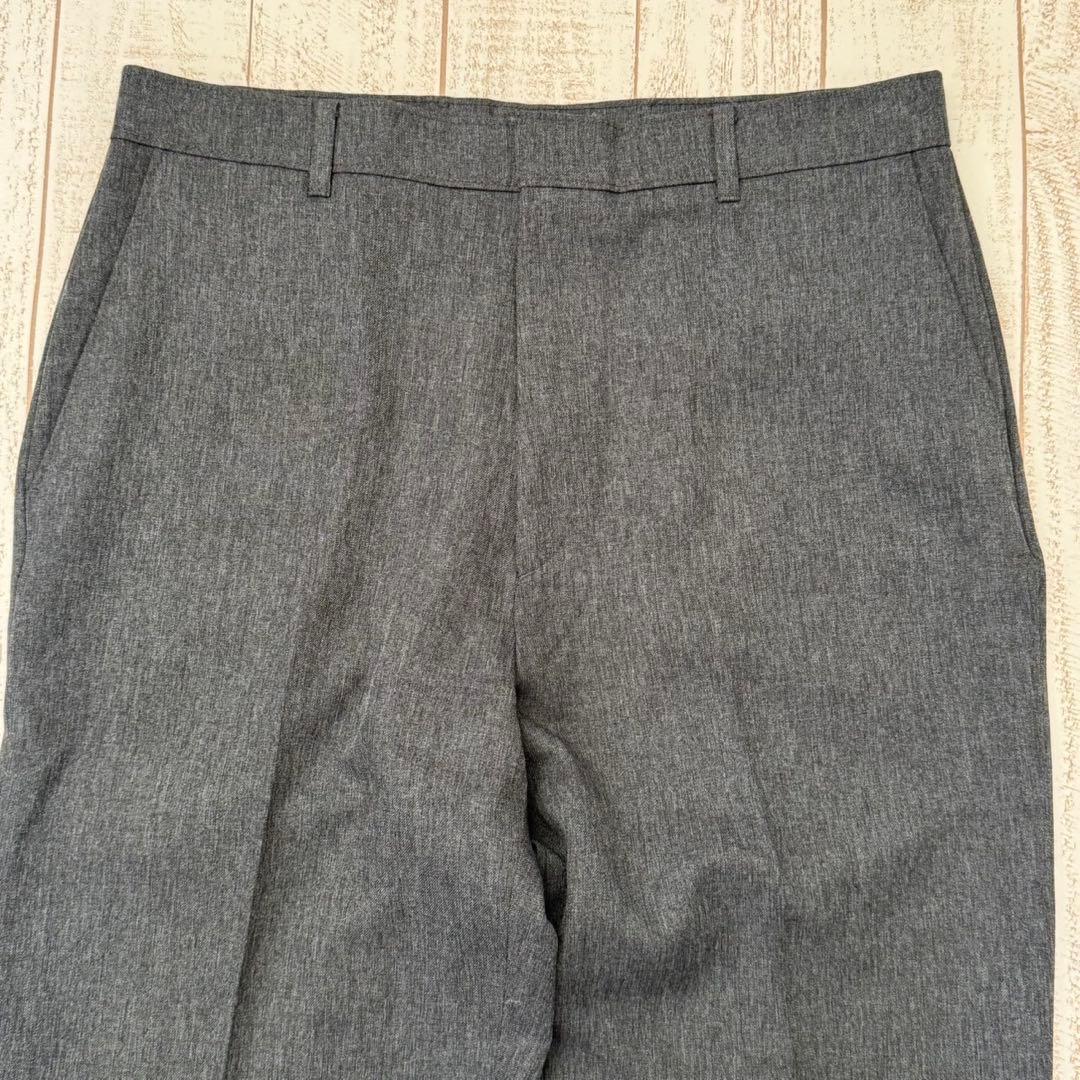 極美品！90'sUSA製【リーバイス】アクションスラックス　チャコール　神サイズ