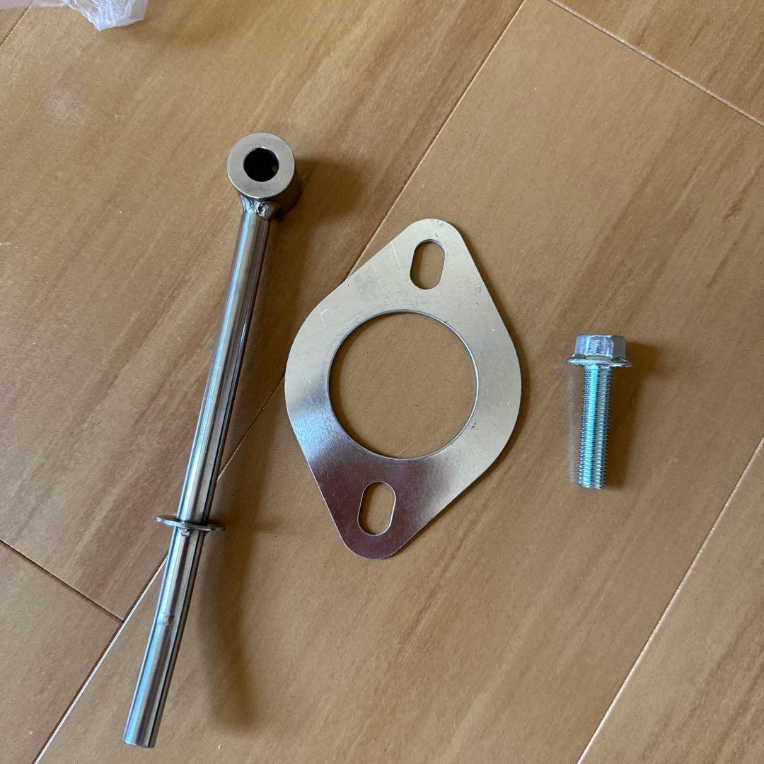 ステンレス製マフラー パイプとテール