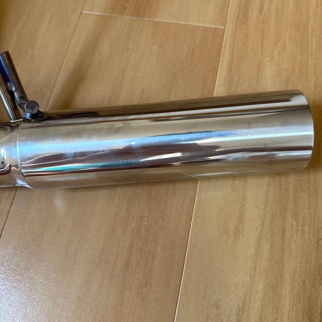 ステンレス製マフラー パイプとテール