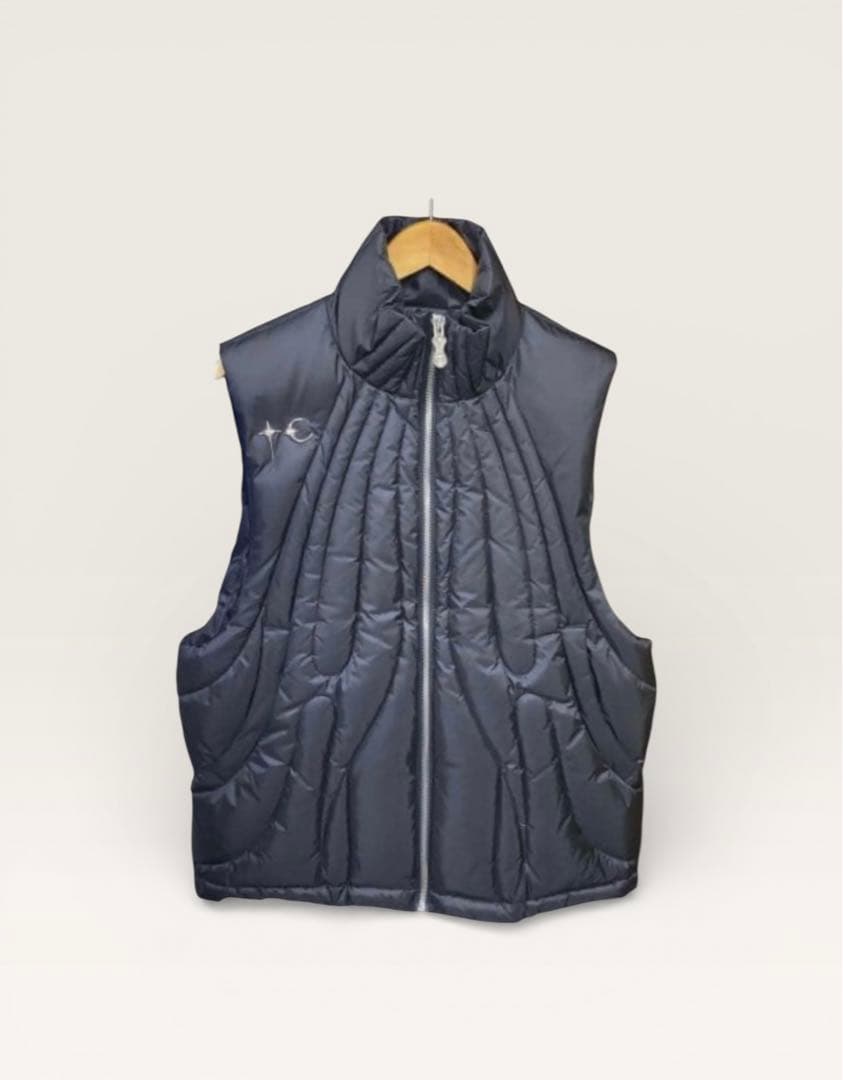 THUG CLUB サグクラブダウンベスト23AW Blackサイズ2即購入OK