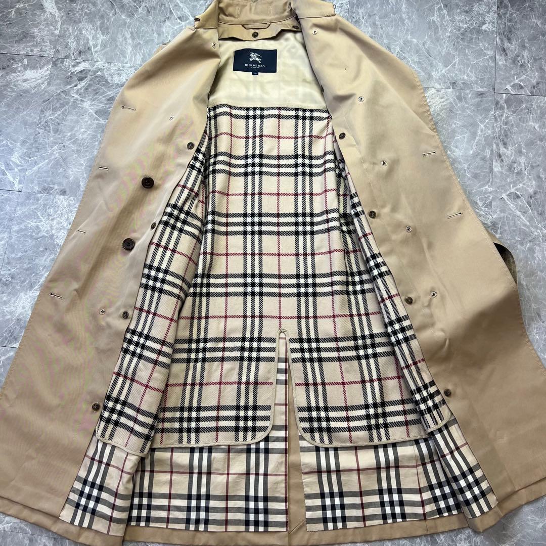 極美品♡バーバリーロンドン　トレンチコート　ベルト　ライナー　ハニーベージュ　L