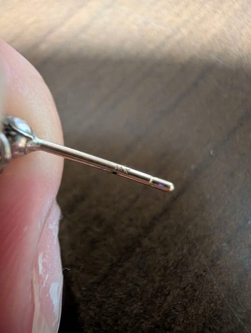 CHROME HEARTS スパイクチェーン ピアス (片耳用)