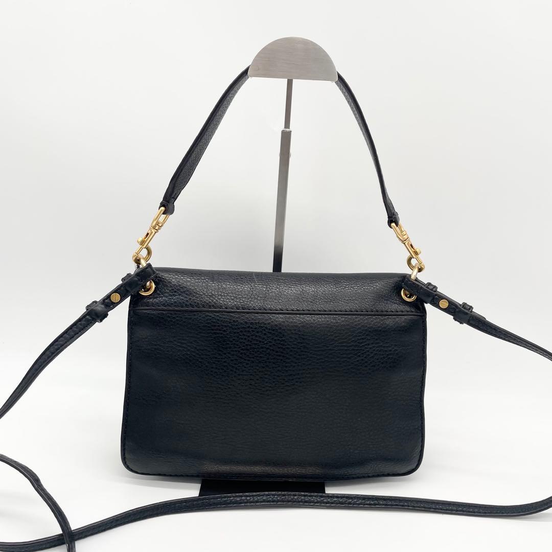 Tory Burch 2wayショルダーバッグ　ハンドバッグ　レザー　フラップ