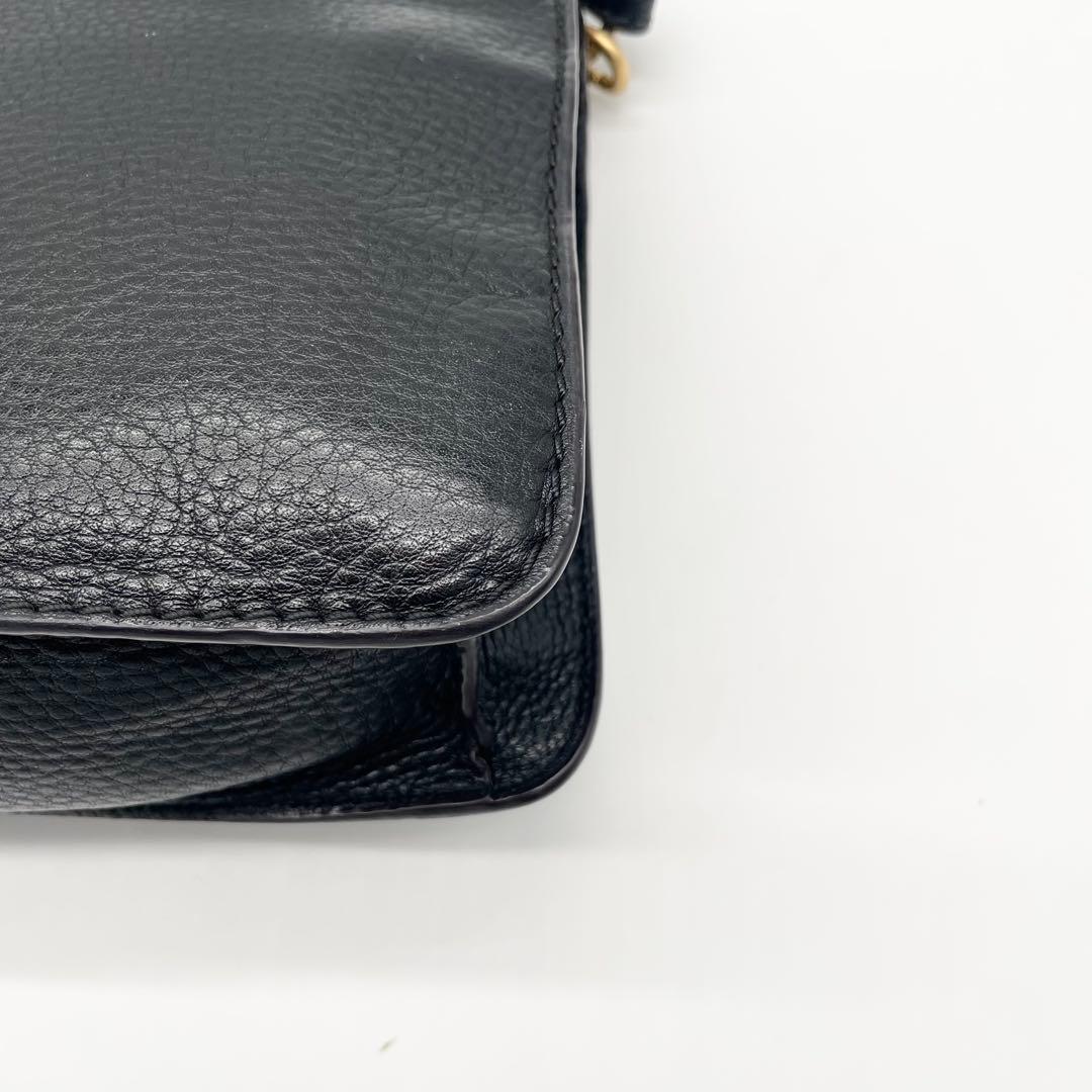 Tory Burch 2wayショルダーバッグ　ハンドバッグ　レザー　フラップ