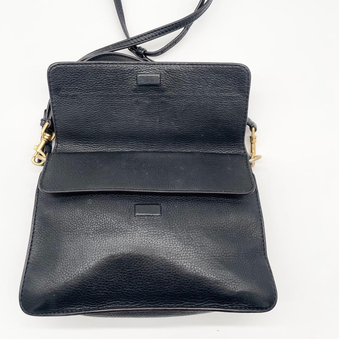 Tory Burch 2wayショルダーバッグ　ハンドバッグ　レザー　フラップ