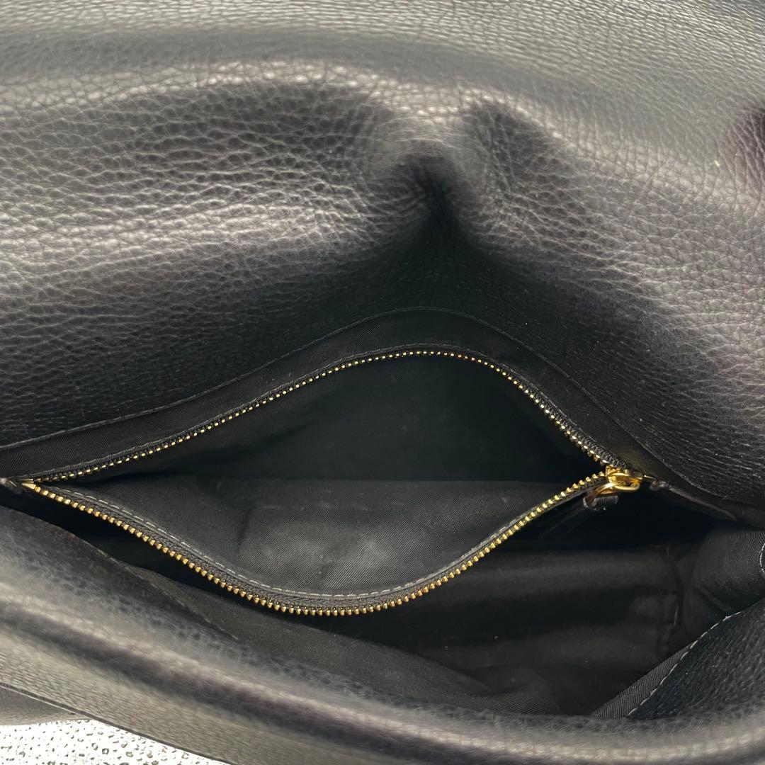 Tory Burch 2wayショルダーバッグ　ハンドバッグ　レザー　フラップ