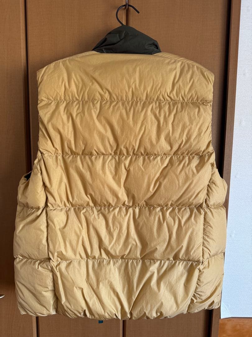NANGA ナンガ マゼノリッジ ベスト ベージュ　L