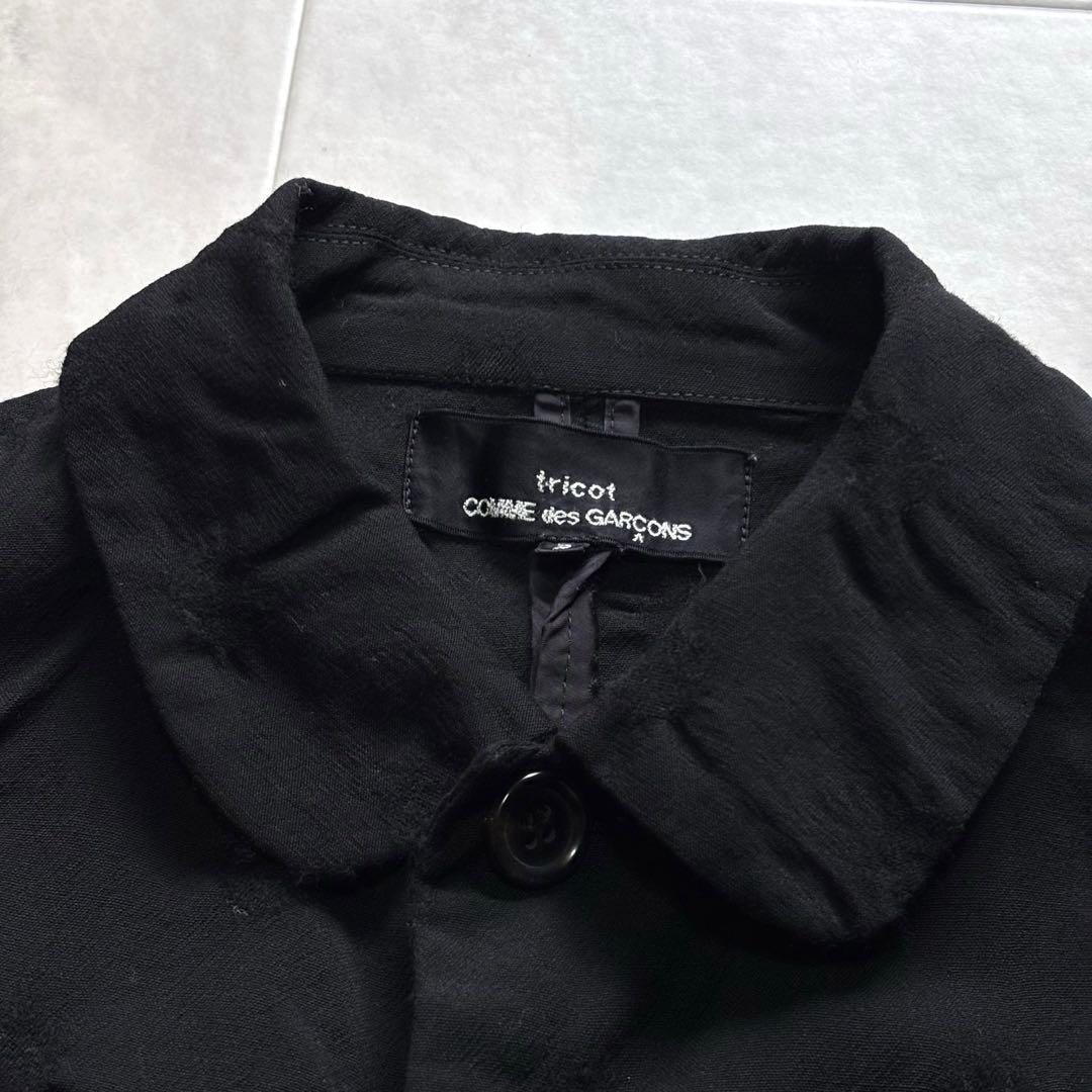 【archive】トリココムデギャルソン 丸襟ジャケット ドット AD2003