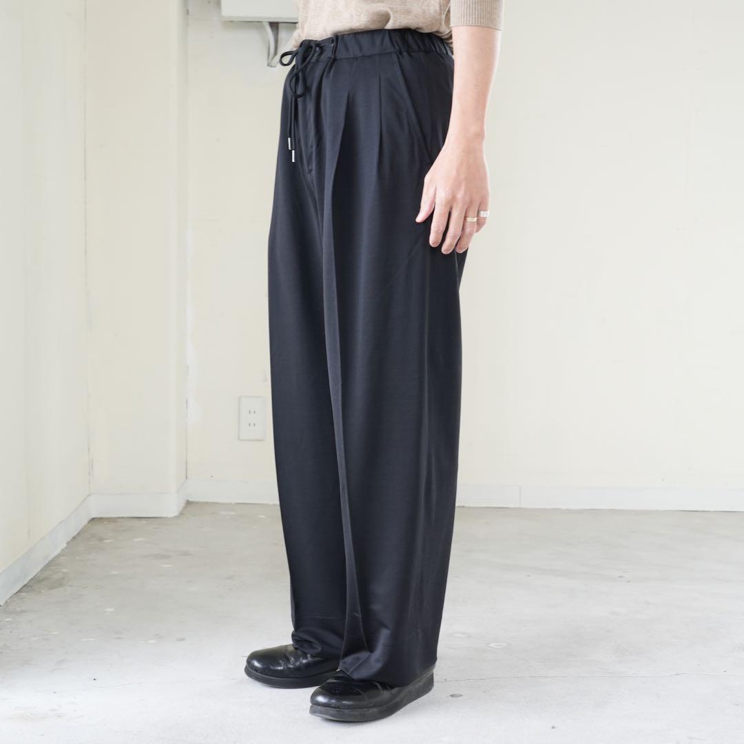 パンツ KANEMASA PHIL. 46G Silk Blend Easy Pants