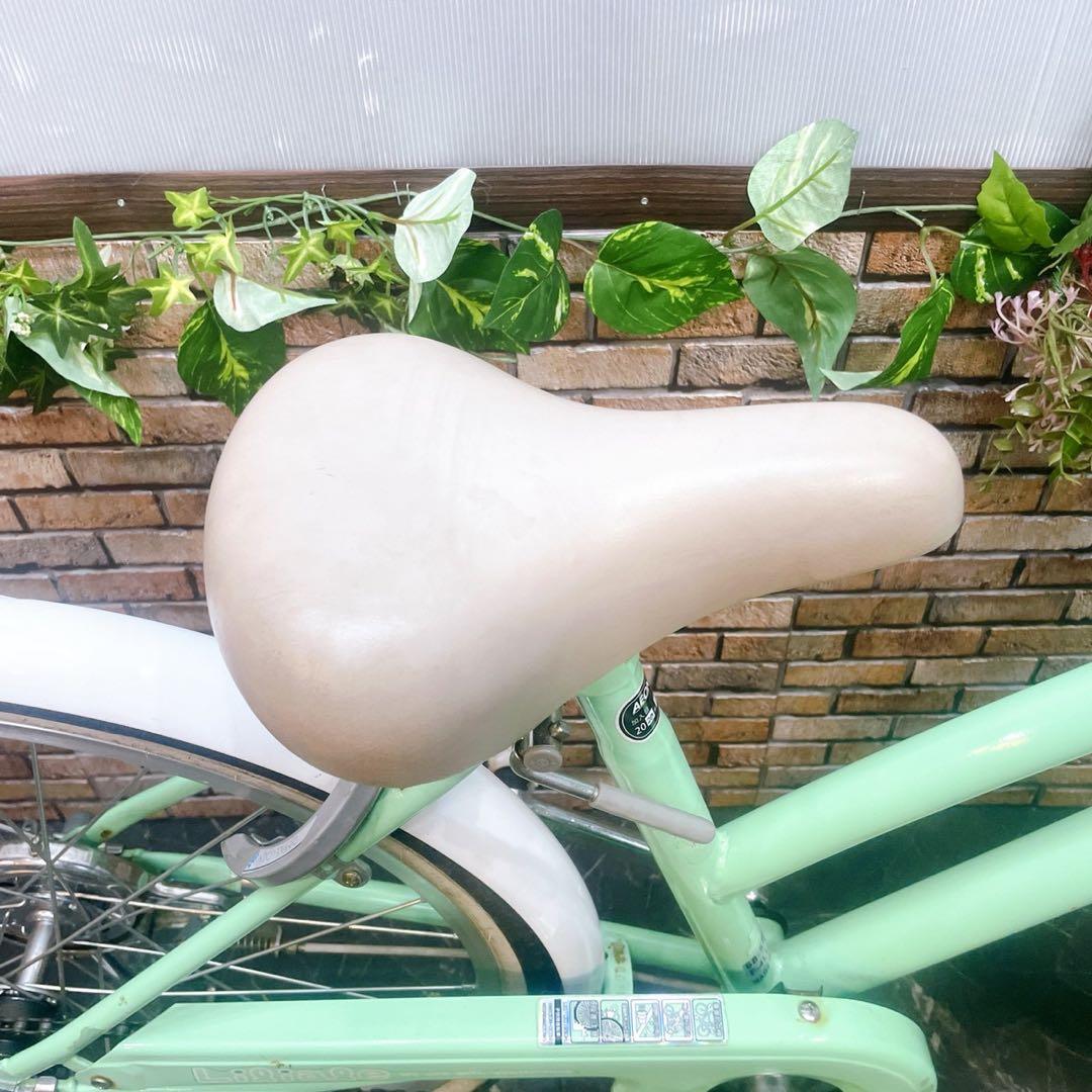 【27】子供用自転車 子供車 Liliale グリーン 22インチ シングル