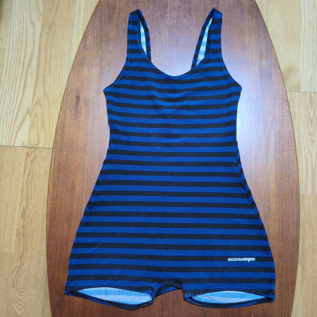 COMME des GARÇONS ストライプウェットスーツ ワンピース水着