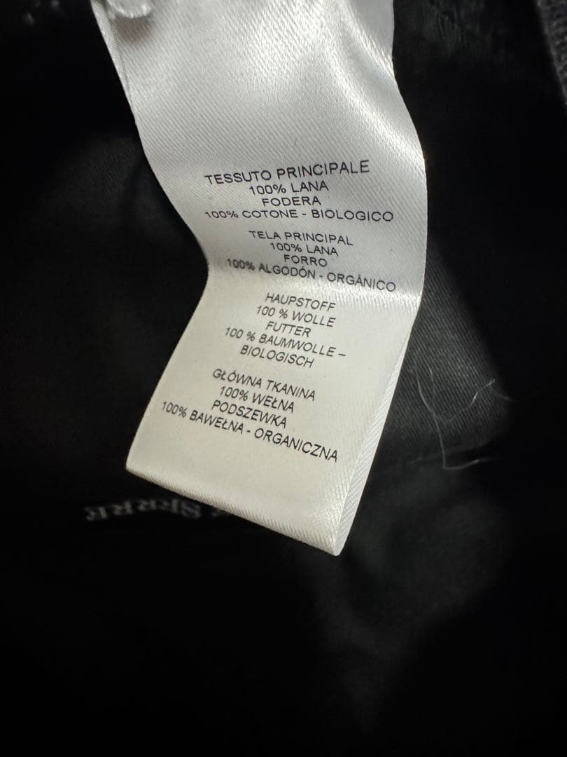 新品　マリーンセル MARINESERRE ハンチング ブラック　Sサイズ　帽子