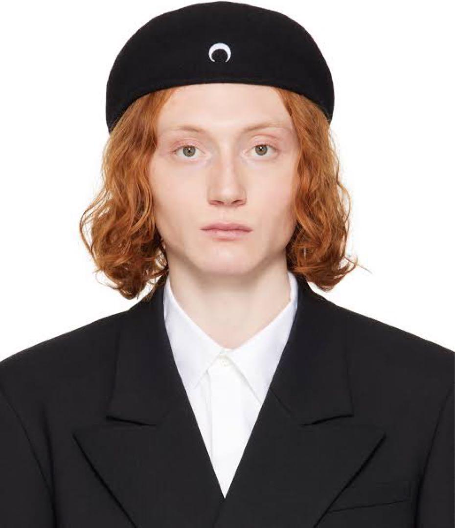 新品　マリーンセル MARINESERRE ハンチング ブラック　Sサイズ　帽子