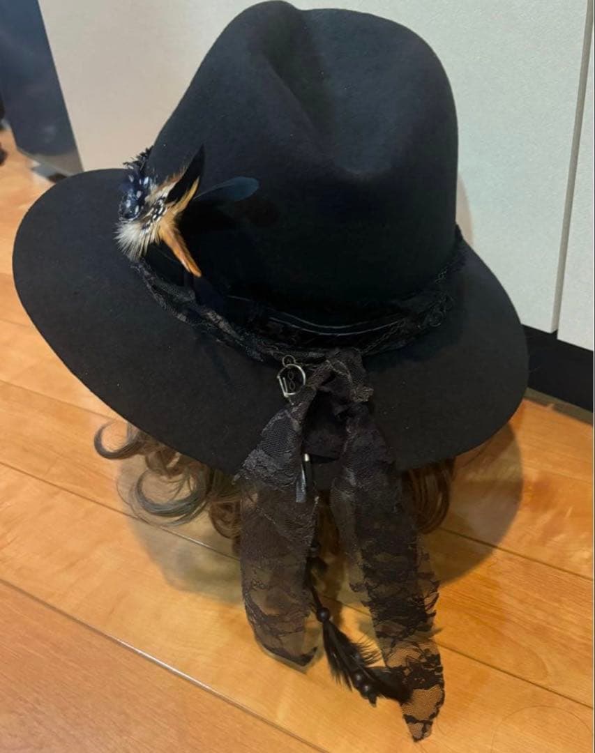 hyde着Roenスネークレザーベルトハット　ラルク　if ラルク