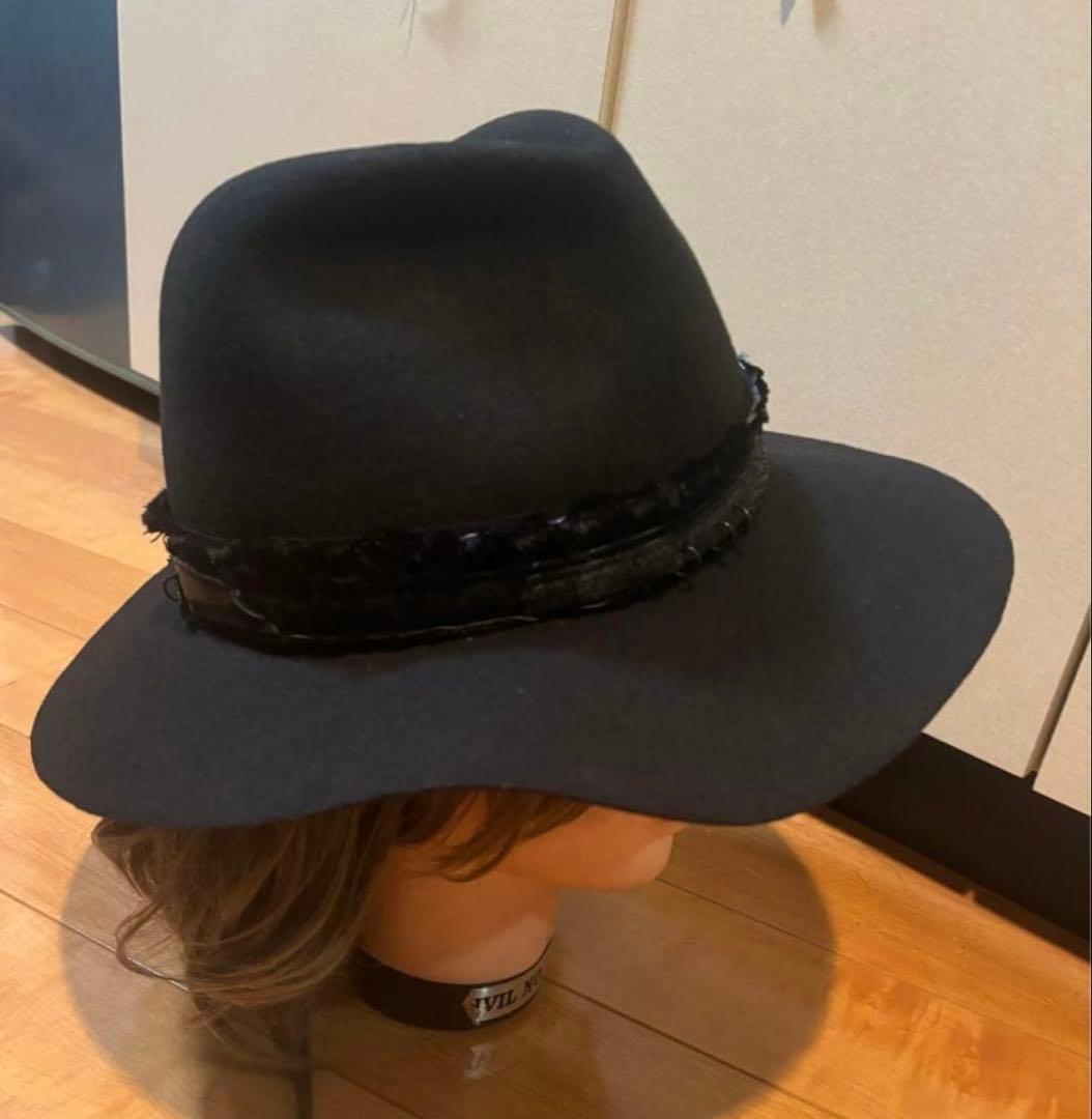 hyde着Roenスネークレザーベルトハット　ラルク　if ラルク