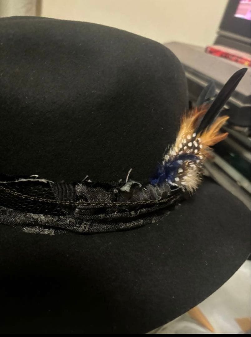 hyde着Roenスネークレザーベルトハット　ラルク　if ラルク