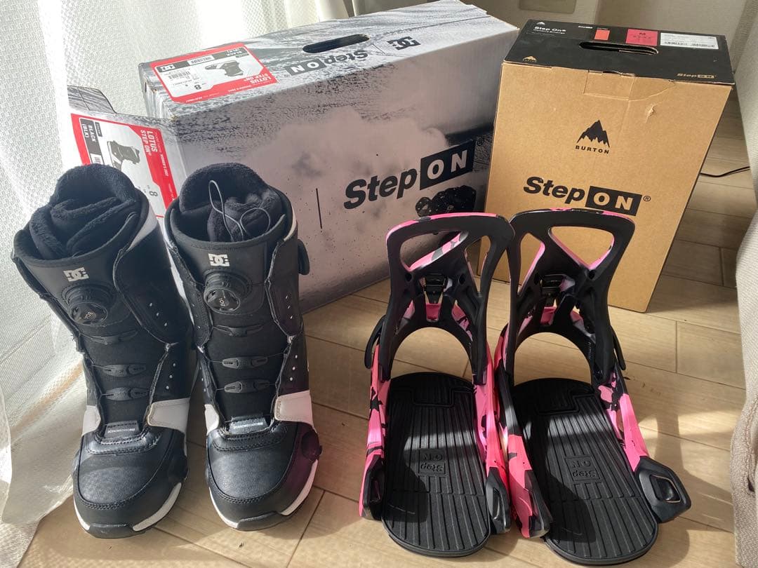 Step Onブーツ•ビンディングセット女性用 4/26削除! ※今日最終日※
