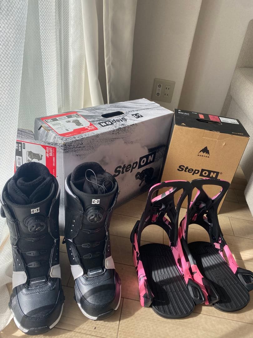 Step Onブーツ•ビンディングセット女性用 4/26削除! ※今日最終日※