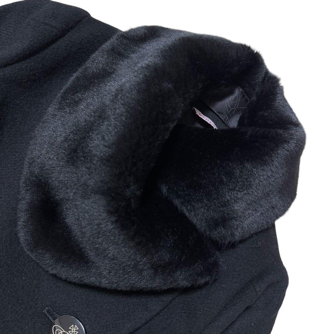 極美品✨Vivienne Westwood ファーミントカラー　変形ウールコート