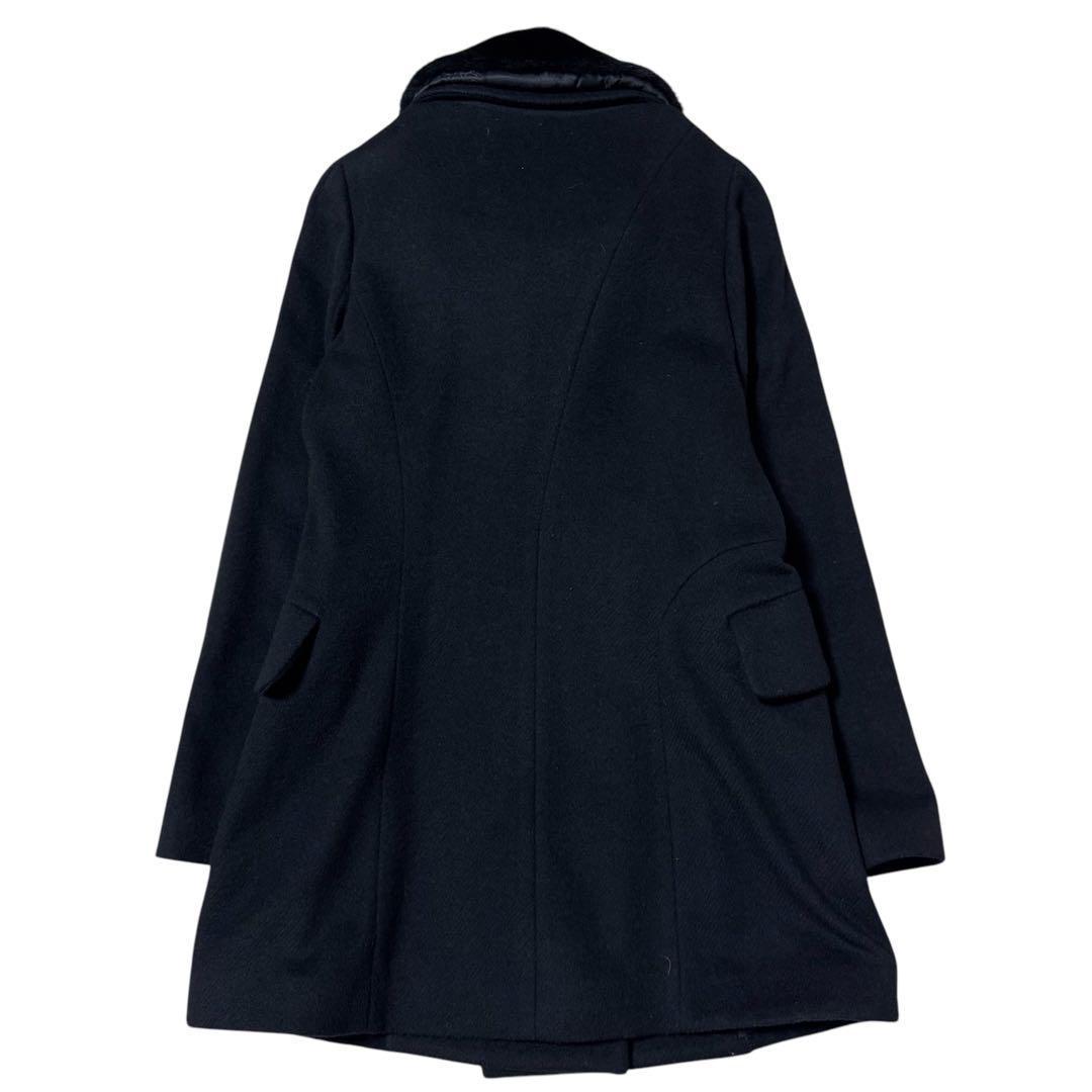 極美品✨Vivienne Westwood ファーミントカラー　変形ウールコート