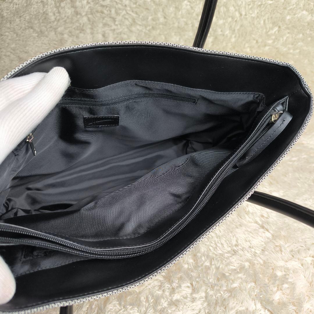 【極美品】濱野皮革工藝 皇室御用達 トートバッグ 肩掛け A4可 グレー