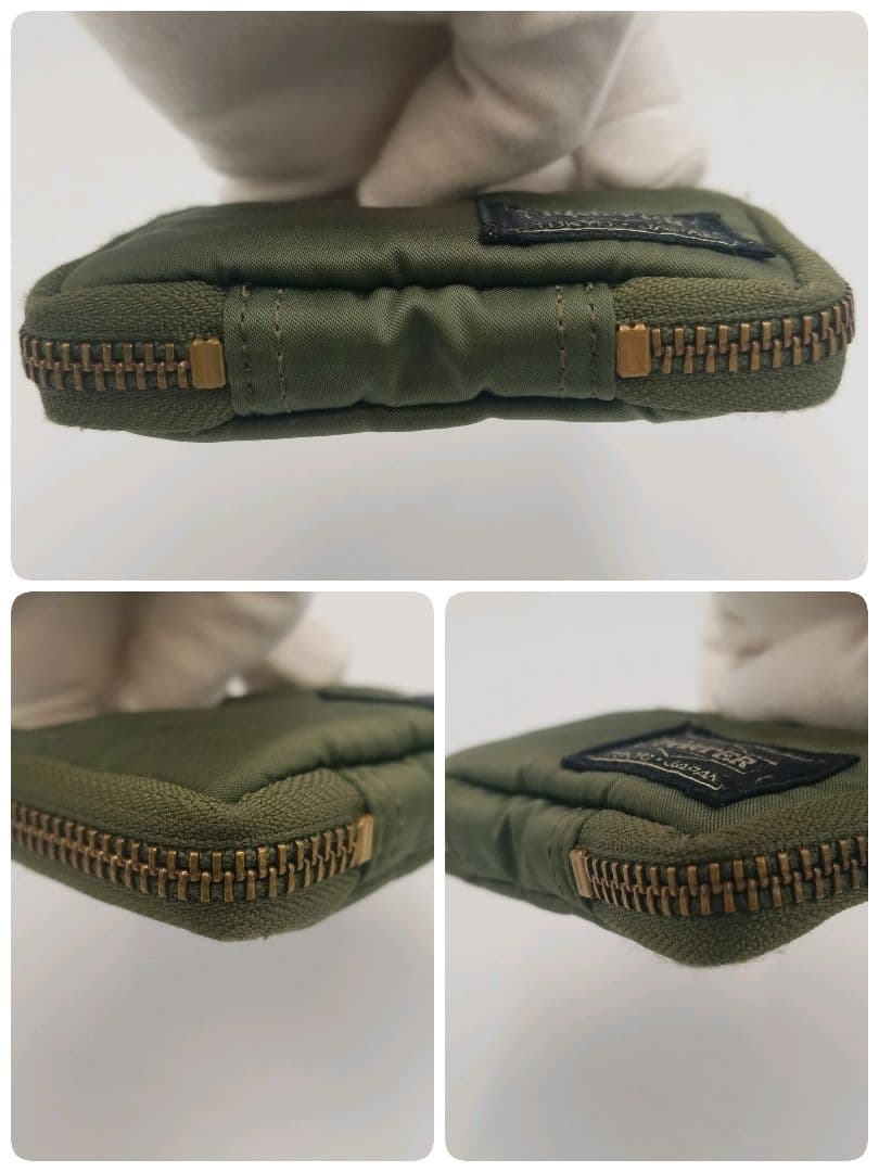 【美品】PORTER　ポーター　キーケース　セージグリーン　タンカー　希少
