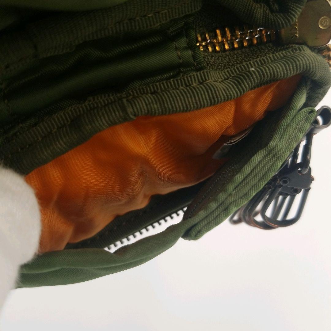 【美品】PORTER　ポーター　キーケース　セージグリーン　タンカー　希少