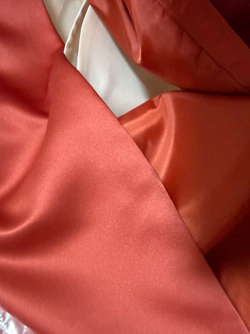 【披露宴ドレス】テラコッタ　カラードレス