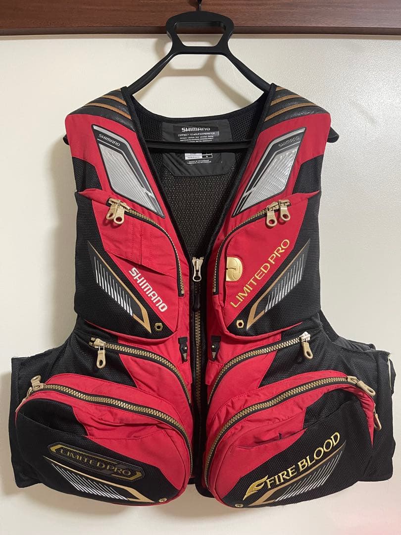SHIMANO FIREBLOOD LIMITEDPROフィッシングベスト XL
