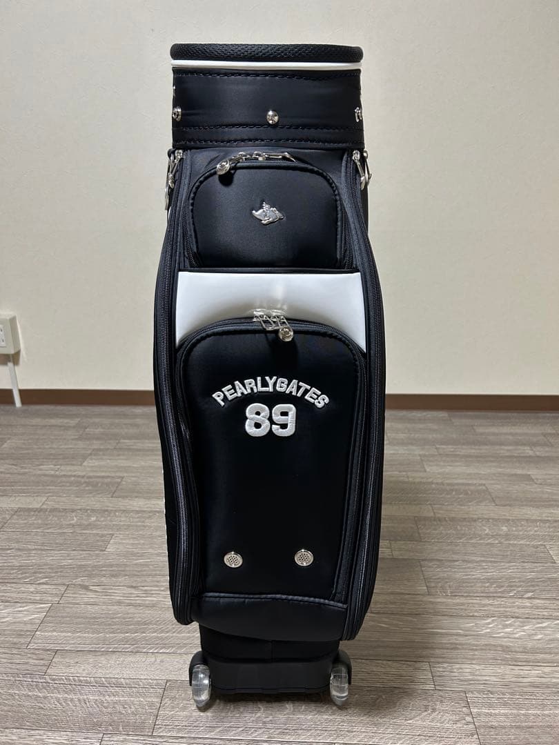 PEARLY GATES スマイリーフェイス キャディバッグ　キャスター付
