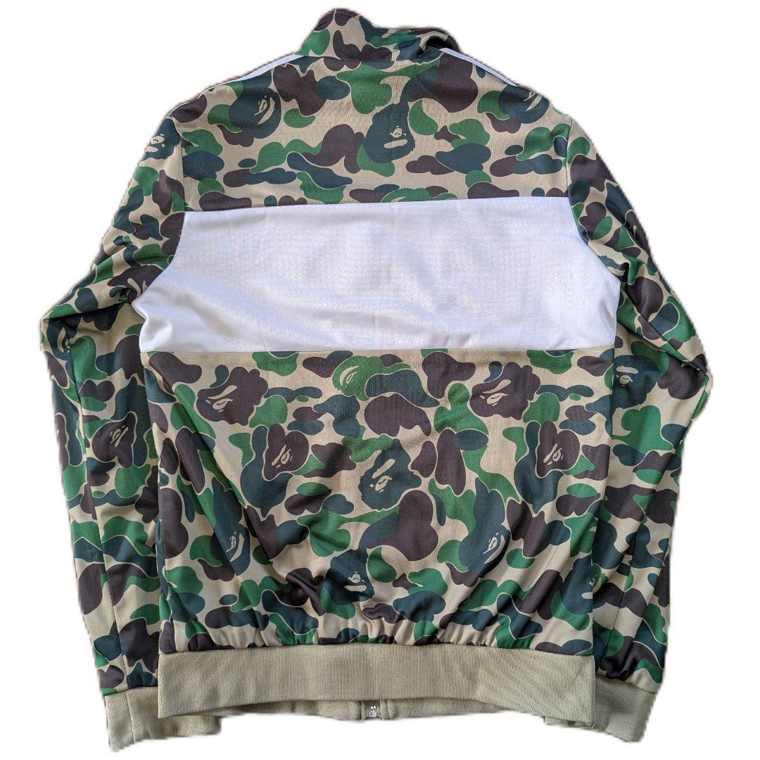 A BATHING APE × adidas カモ柄 トラックジャケット