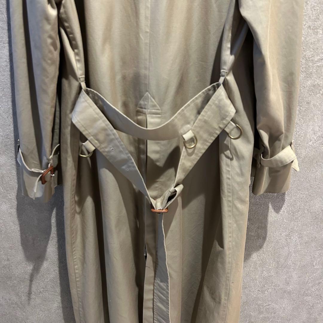 【希少/玉虫色】バーバリー プローサム トレンチコート 綿100% 白タグ