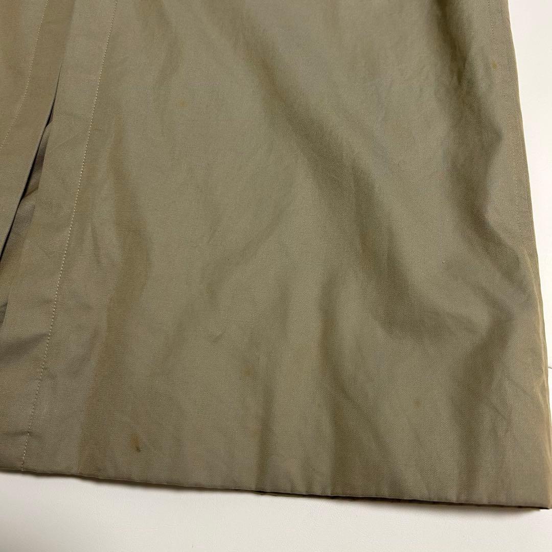 【希少/玉虫色】バーバリー プローサム トレンチコート 綿100% 白タグ