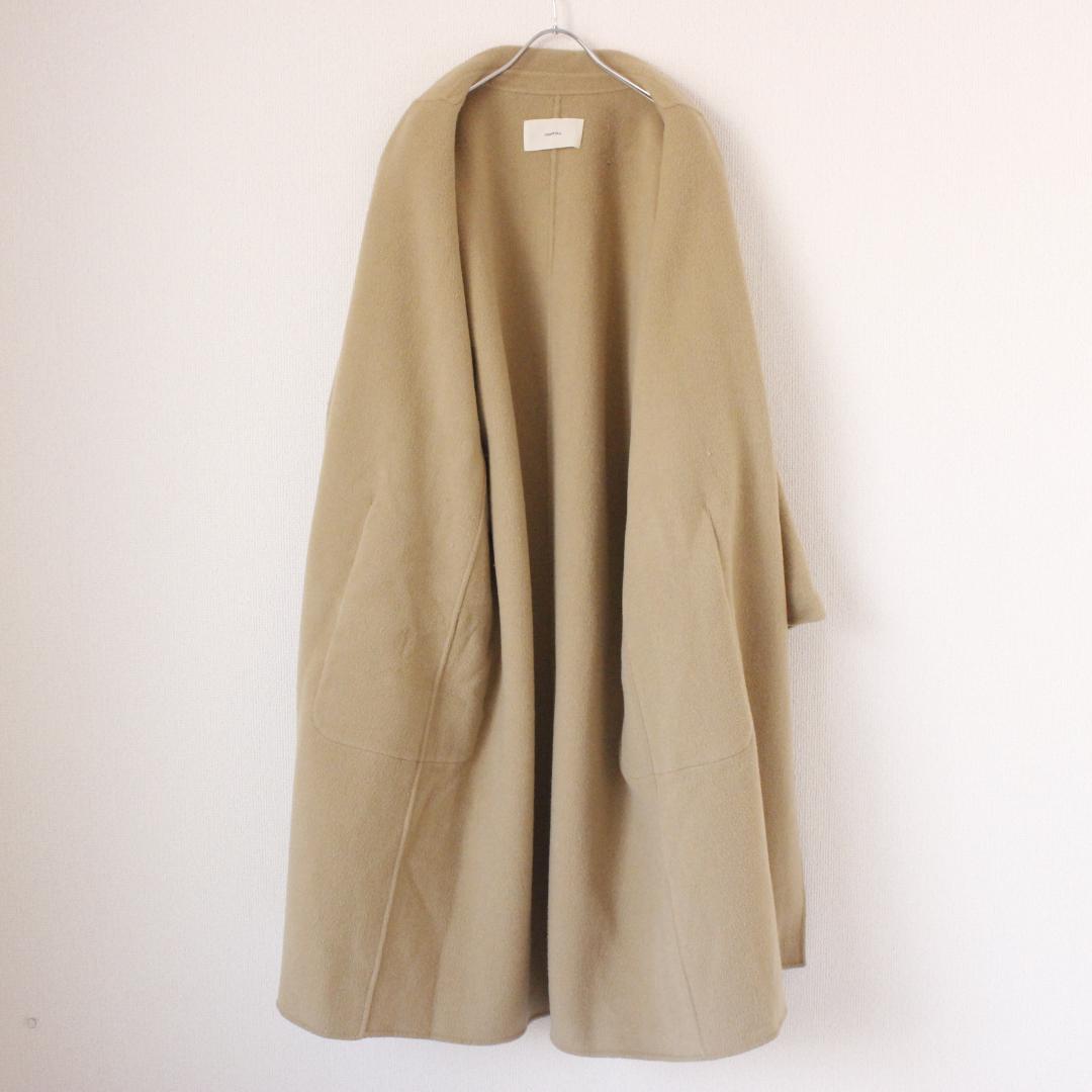 TODAYFUL ウールオーバーコート Sサイズ ベージュ リバーコート