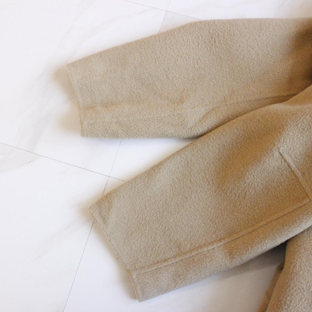 TODAYFUL ウールオーバーコート Sサイズ ベージュ リバーコート