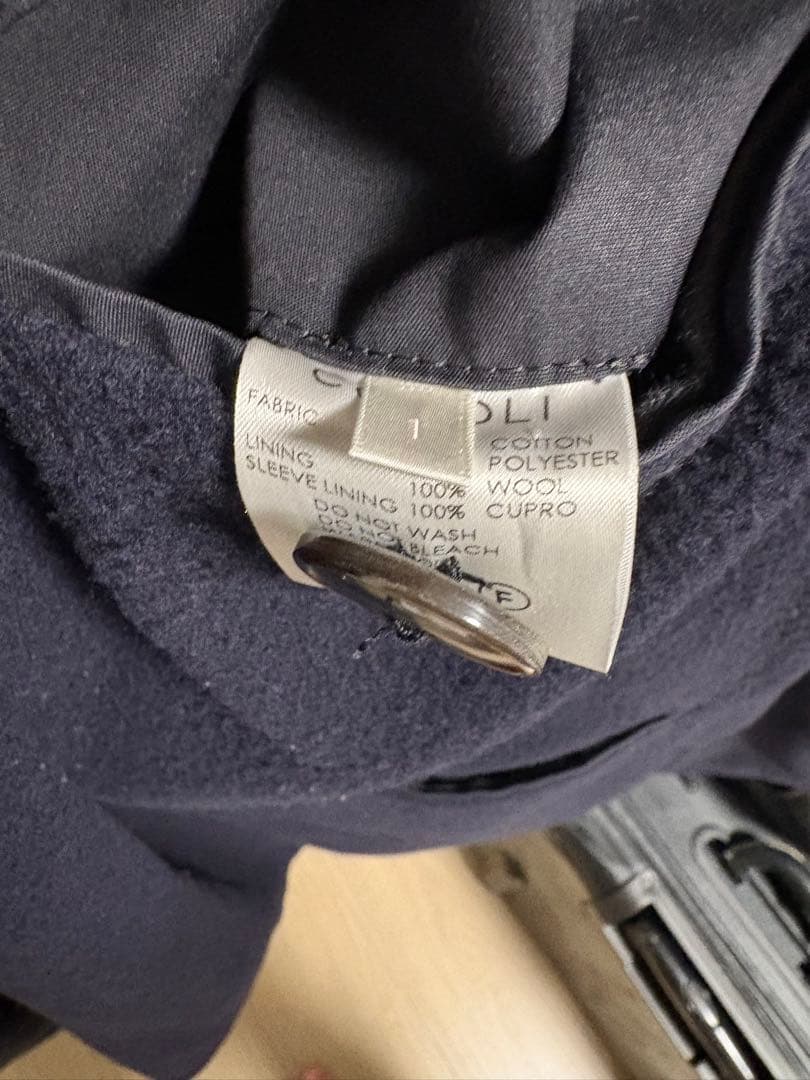 COMOLI 15AW MACKINAW COAT ネイビー　size 1