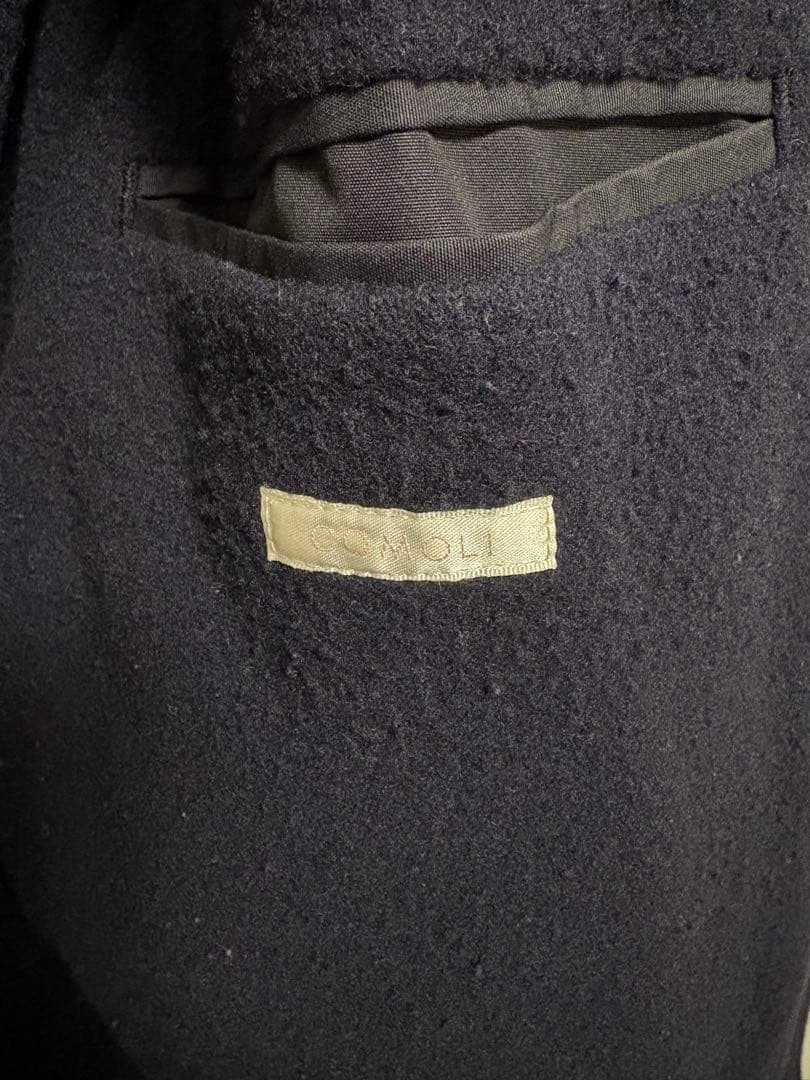 COMOLI 15AW MACKINAW COAT ネイビー　size 1