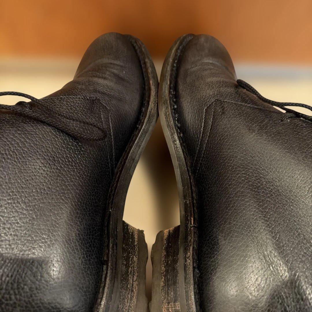 JM WESTON ブルー　チャッカーブーツ　6D