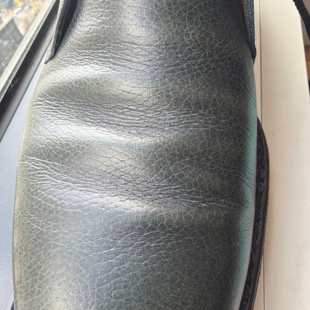 JM WESTON ブルー　チャッカーブーツ　6D