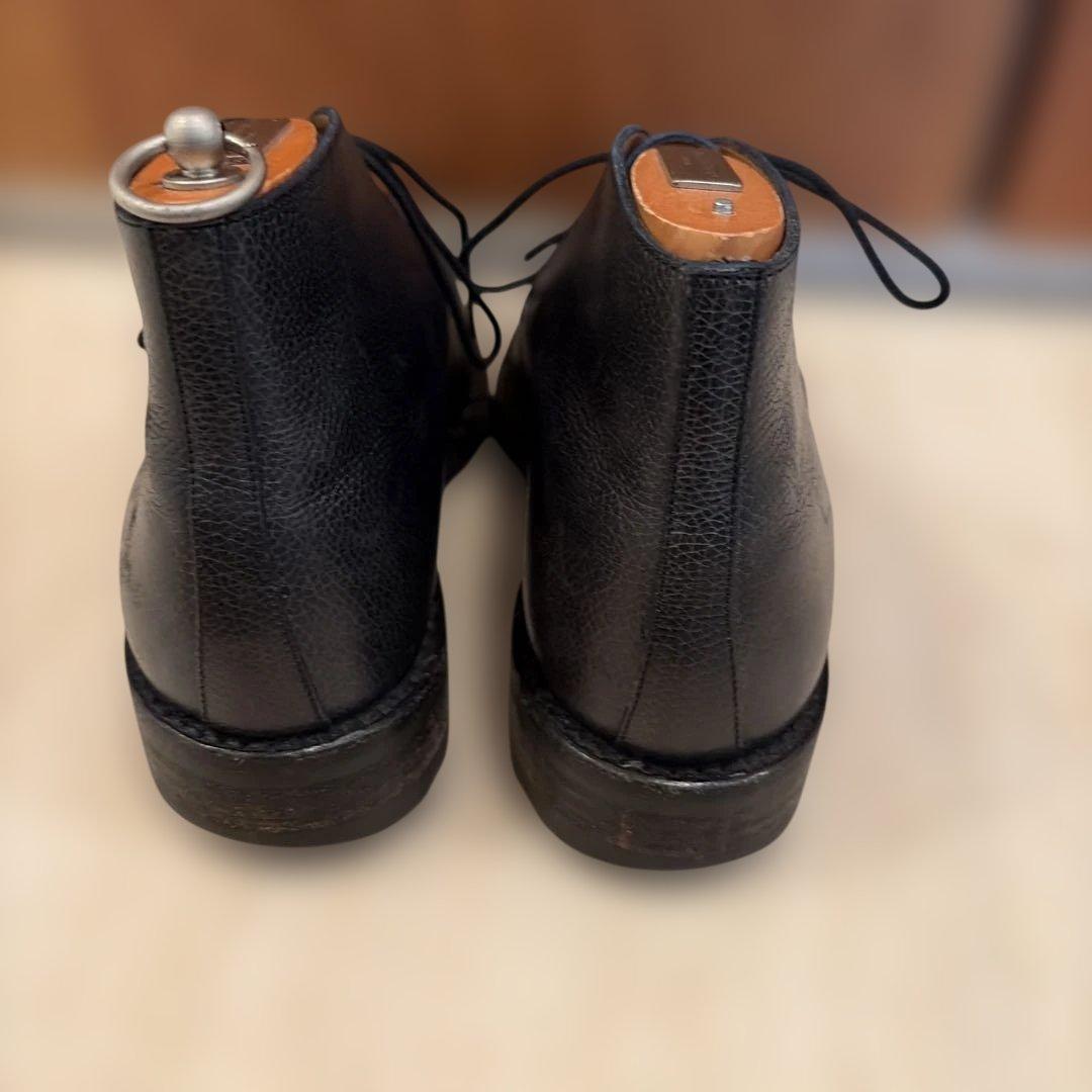 JM WESTON ブルー　チャッカーブーツ　6D