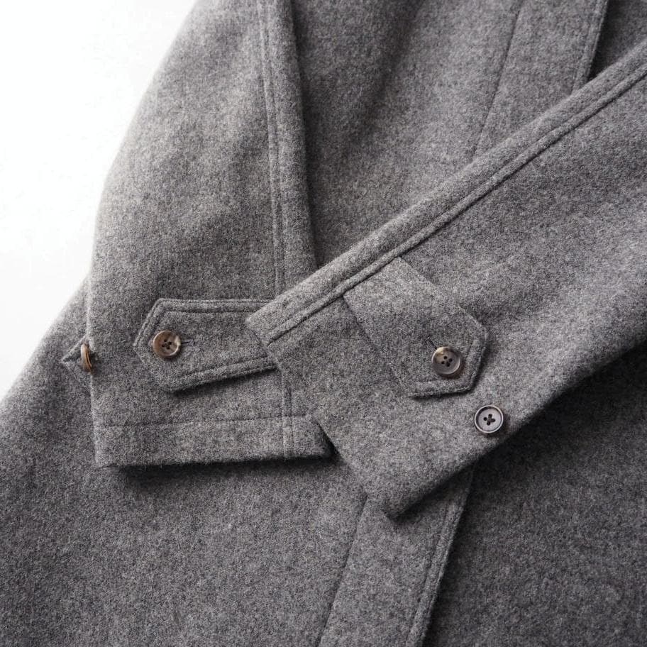 ルポ様マーガレットハウエル ウール100% ステンカラー ロングコート 2