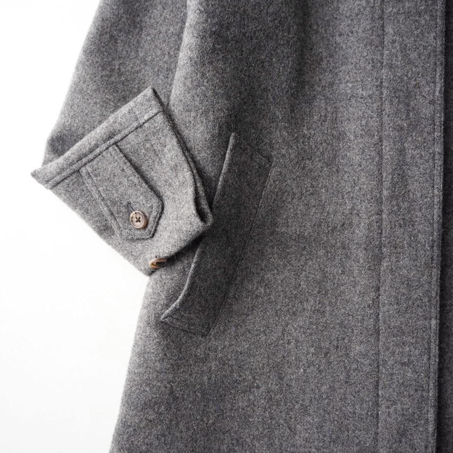 ルポ様マーガレットハウエル ウール100% ステンカラー ロングコート 2