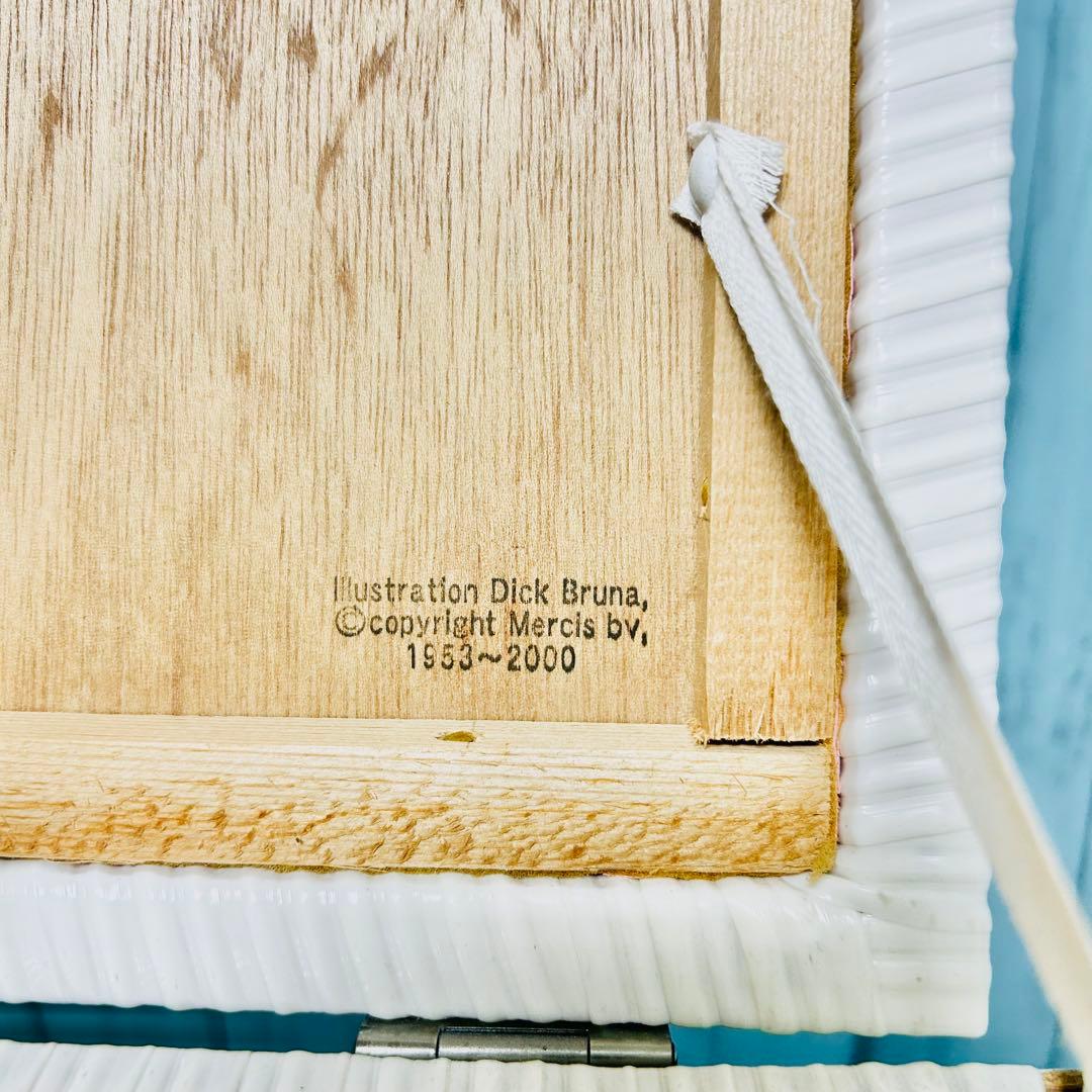 ミッフィー　ピンク　籐ラタン　大型 蓋付 バスケット3段　昭和レトロ　レア　希少