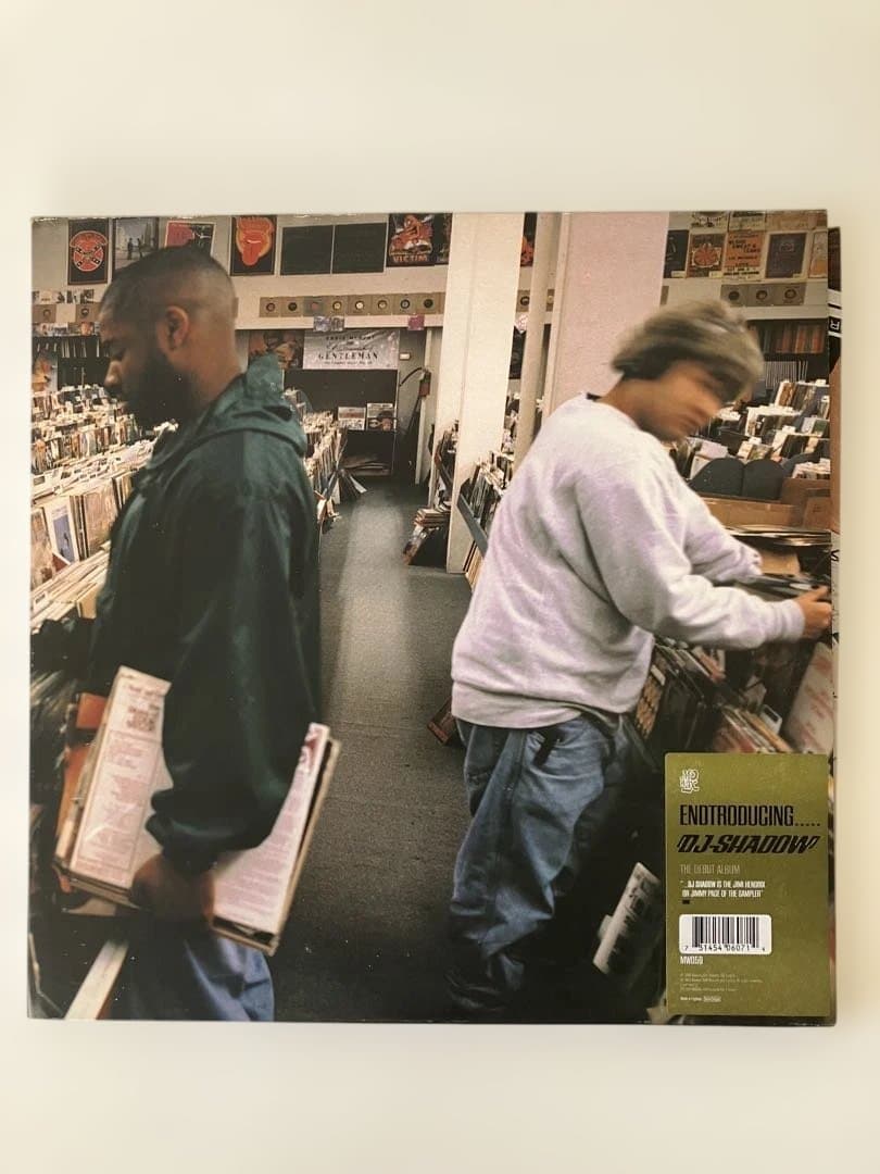 Endtroducing...DJ Shadow オリジナルUK盤LP 見開き