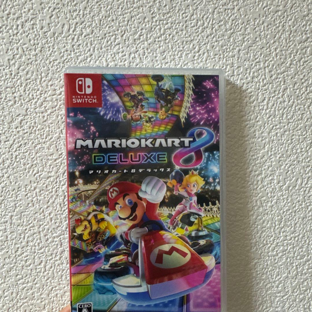 Nintendo Switch有機EL 赤 本体 マリオカート＋ハンドル付き